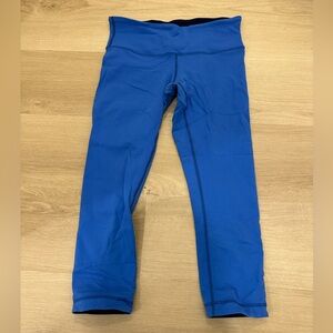 Lululemon Reversible Capri Leggings